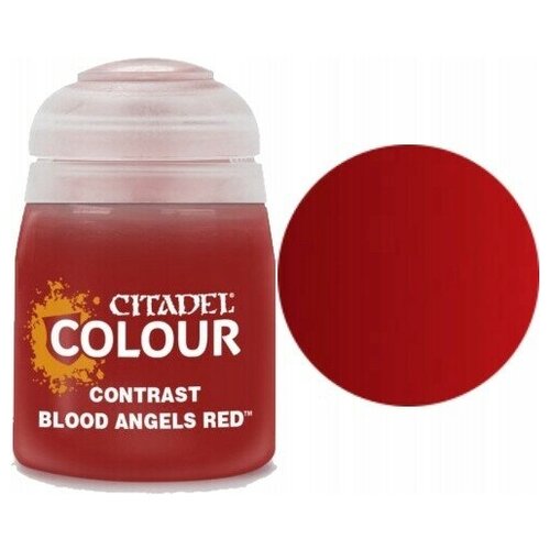Краска Games Workshop Контраст: красный кровавых ангелов (18мл)(CONTRAST: BLOOD ANGELS RED (18ML))