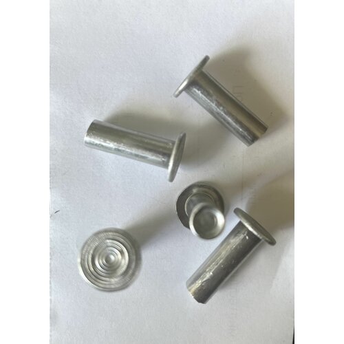 Заклепки алюминиевые прямые 8х20 100шт. для ремонта тормозных колодок грузовых авто