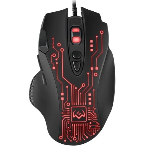 Мышь игровая SVEN RX-G715 71кл бесш кл 1200-3200 DPI SoftTouch RGB-подсветка 87200₽