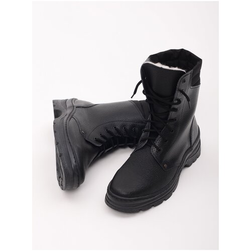 берцы ботинки мужские зимние Ботинки берцы Акс-Обувь, размер 43, черный