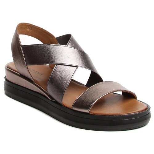 фото Сандалии женские летние milana 191501-1-1121 серый размер 36