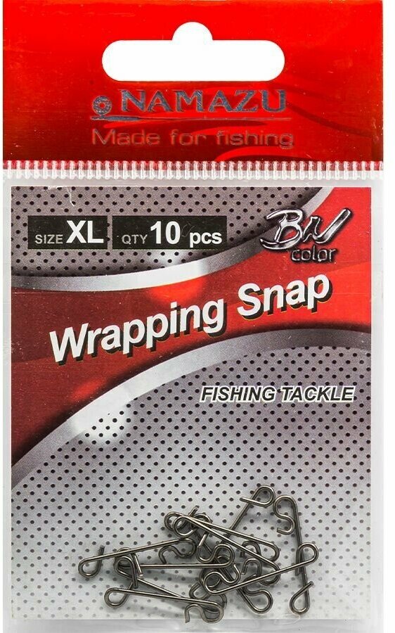 Безузловая застежка Namazu WRAPPING SNAP N-FT-WSXL цв. BN р. XL test-23 кг уп.10 шт