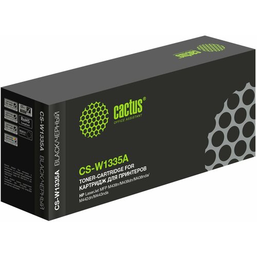 Cactus CS-W1335A картридж лазерный (HP 335A - W1335A) черный 7400 стр картридж aquamarine w1335a