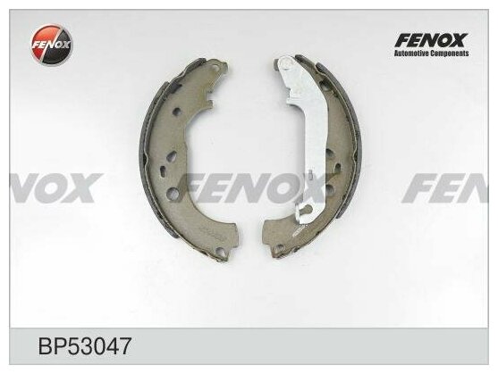 Fenox колодки тормозные барабанные ford focus ii 04- bp53047