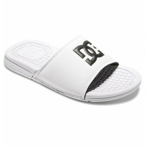 Шлепанцы  DC Shoes, искусственная кожа, размер 35, белый