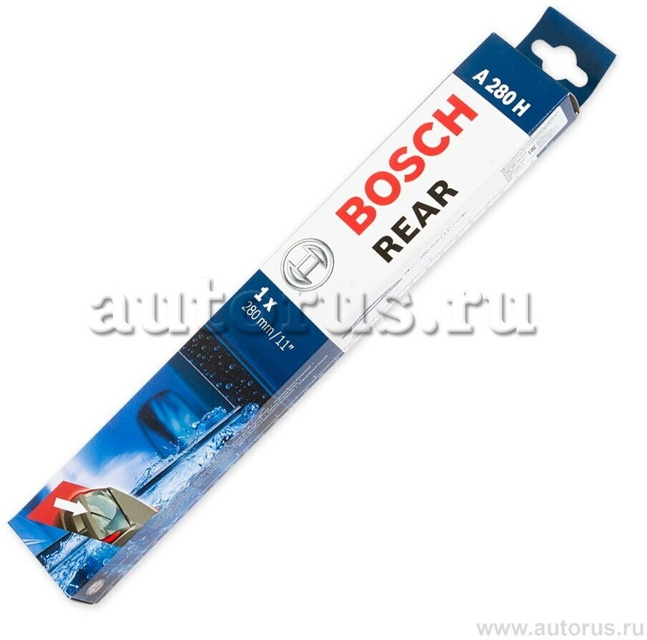 Щетка стеклоочистителя задняя 280 мм каркасная 1 шт bosch rear 3 397 008 005
