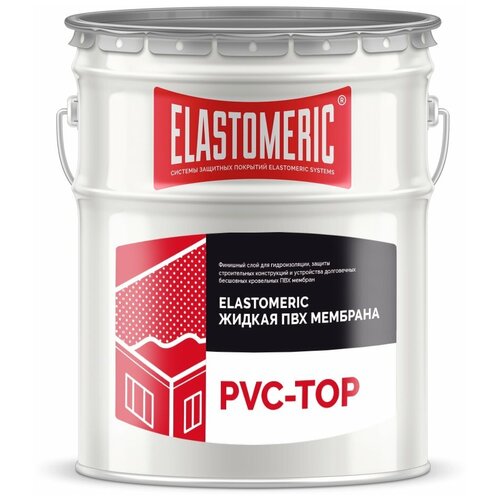 Жидкая ПВХ мембрана Elastomeric PVC - TOP 20 кг (финишный слой)