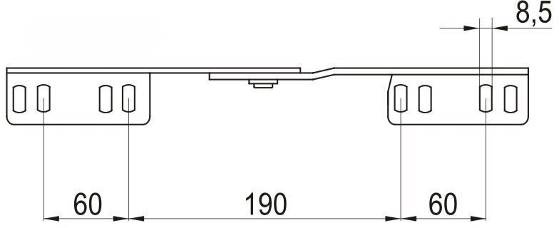Механизм(замок) для дивана клик-кляк НСМ(NSM) усиленный МТ-366 комплект - фотография № 3