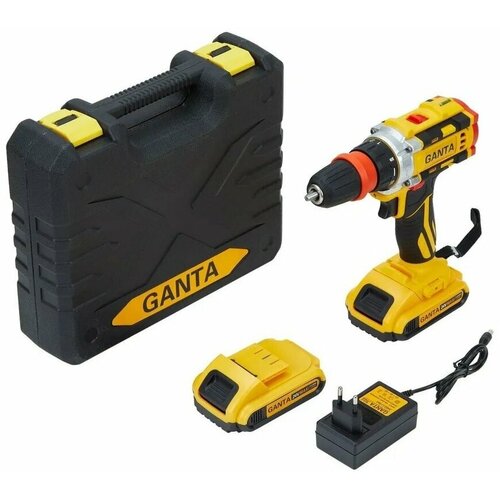 Шуруповерт аккумуляторный GANTA 2402 LI SET 24в кейс набор оснастки 1450 обмин 635000₽