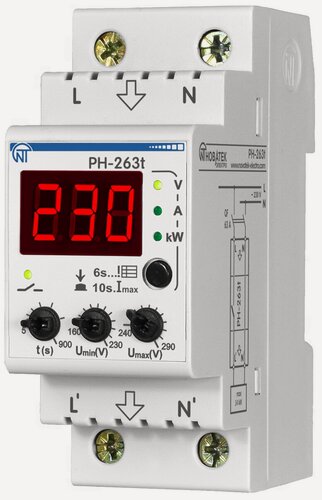 Изображение товара Реле напряжения Новатек-Электро РН-263Т 3425600263т