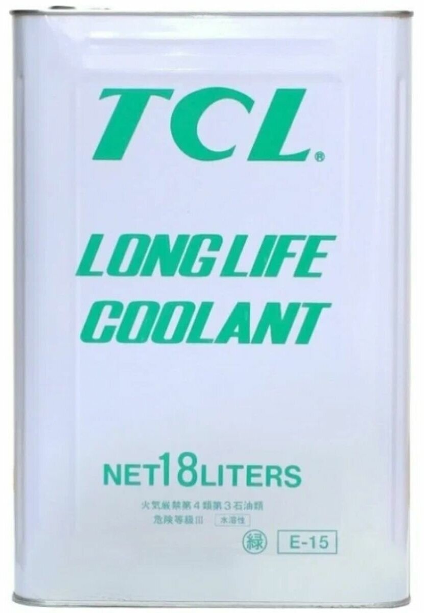 Антифриз TCL Long Life Coolant LLC зеленый -50°C 18л арт. LLC00758