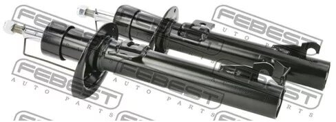 Амортизатор передний комплект gas.twin tube, 21110008FKIT FEBEST 21110-008F-KIT