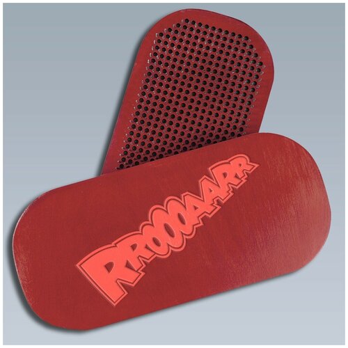 фото Доска садху со статичными гвоздями для йоги овал комикс надписи roar - 1624 woodart