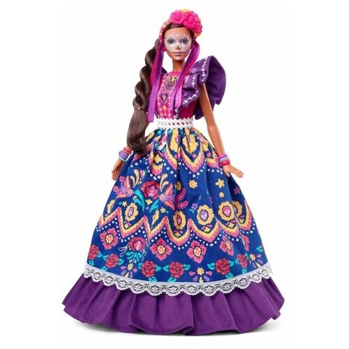 Кукла Барби коллекционная Barbie 2022 Dia De Muertos День Мертвых кукла barbie dia de muertos 2021 барби диа де муэртос 2021