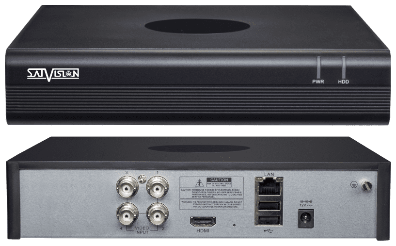 Гибридный 4-х канальный видеорегистратор SVR-4115N v3.0