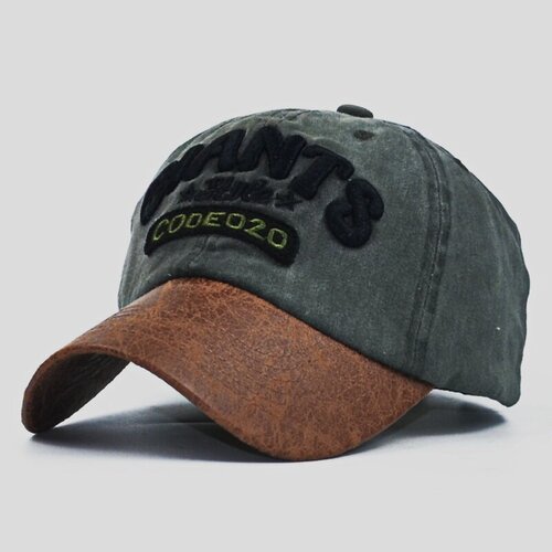 Бейсболка , размер 54-60, зеленый