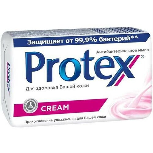 protex туалетное антибактериально мыло cream 150г 6 штук Набор из 3 штук Туалетное антибактериальное мыло Protex Cream 150г