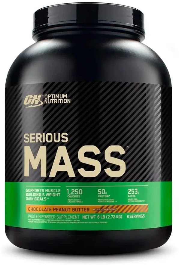 Optimum Nutrition Serious Mass (2700 гр) (шоколад-арахисовое масло)
