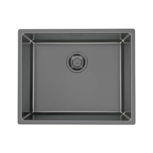 Мойка ALVEUS KOMBINO 50 MONARCH ANTHRACITE SAT-90 542X442X195 F/S в компл. с выпуском без сифона