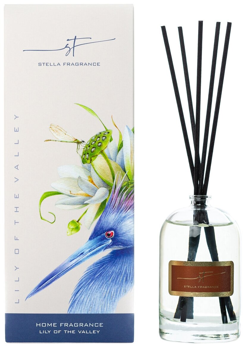 Диффузор ароматический Stella Fragrance "Lily of the valley", 100 мл Hoff - фото №1