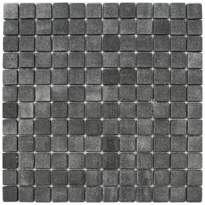 Мозаика Natural STP-GR009 из глянцевого стекла размер 31.5х31.5 см чип 25x25 мм толщ. 5 мм площадь 0.099 м2 на сетке