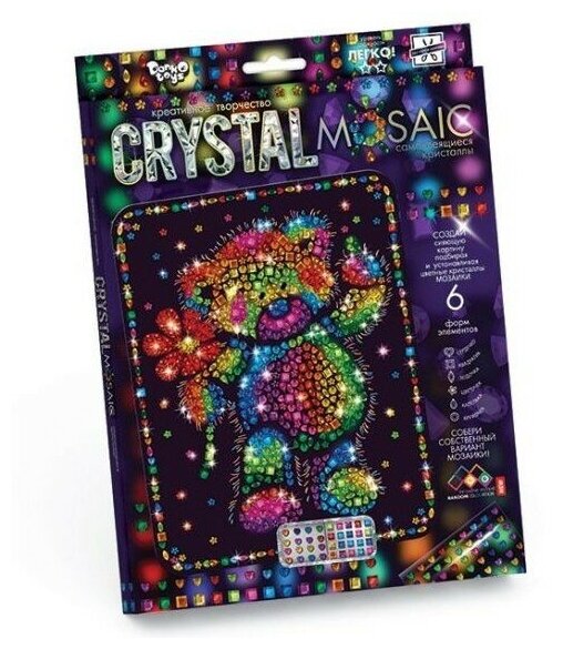 Набор креативного творчества Crystal Mosaic Мишка
