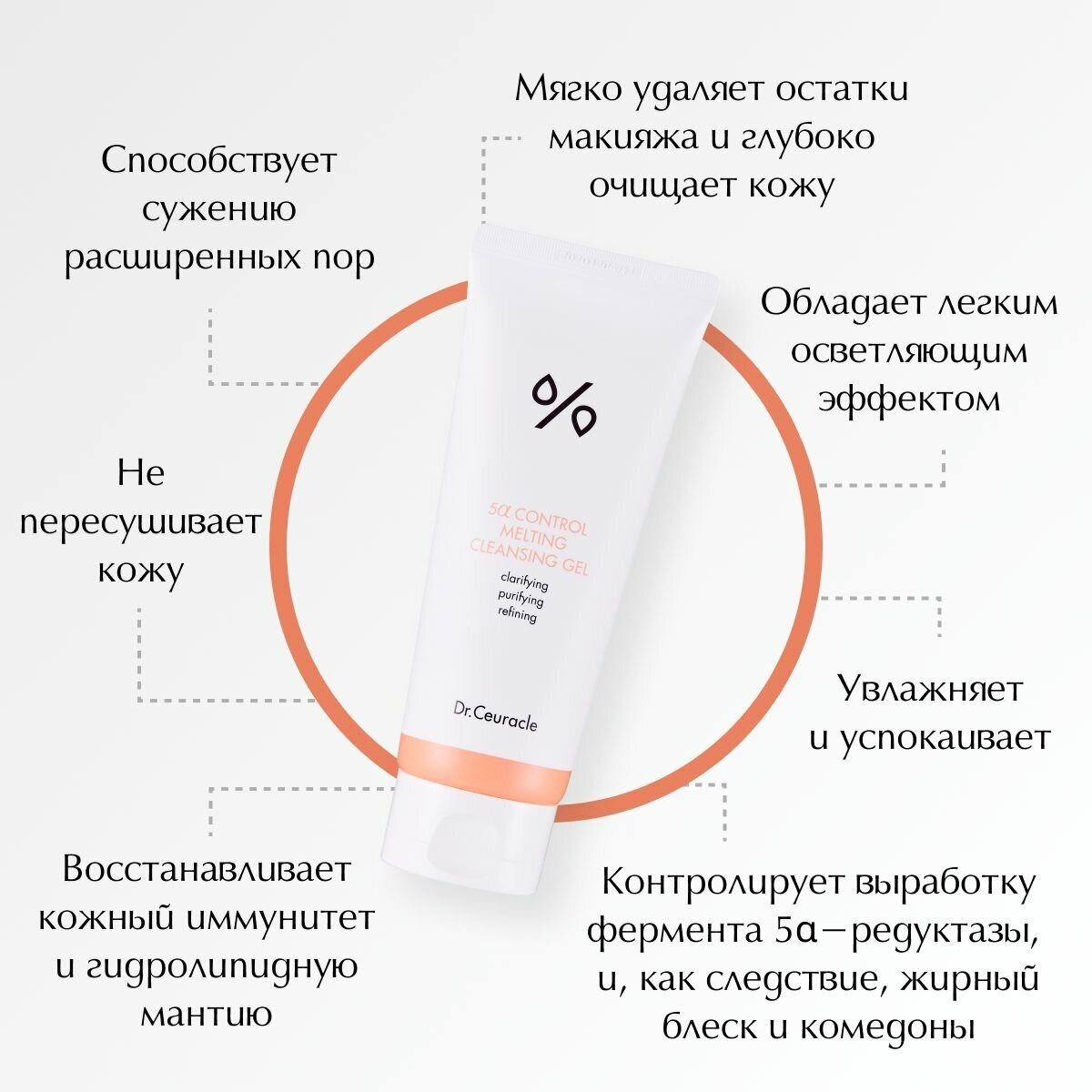 Dr.Ceuracle Гель для умывания 5-Альфа контроль 150 мл (Dr.Ceuracle, ) - фото №2