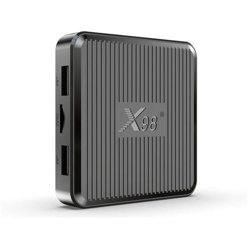 Смарт ТВ приставка DGMedia X98Q, Андроид медиаплеер 1/8 Гб, Wi-Fi, 4K, Amlogic S905W2