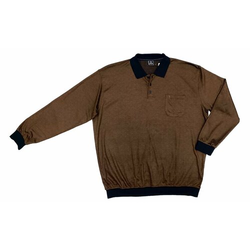 фото Свитер , размер 3xl, коричневый нет бренда