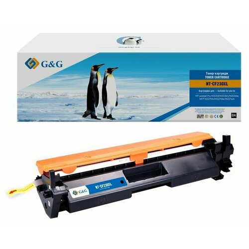 GG GG-CF230XL картридж лазерный (HP 30XL - CF230XL) черный 6000 стр