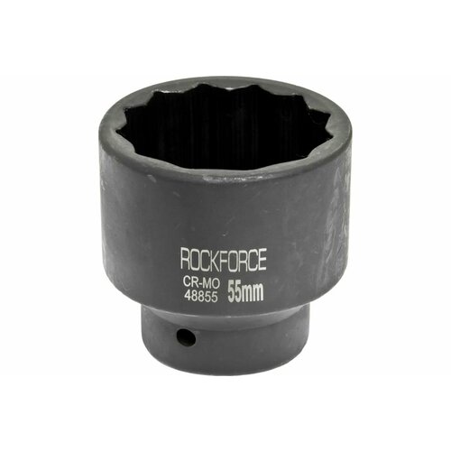 ROCKFORCE Головка торцевая 1DR 12-гранная ударная 55 мм RF-48855 головка ударная 55мм 12гр 1 rock force rf 48855