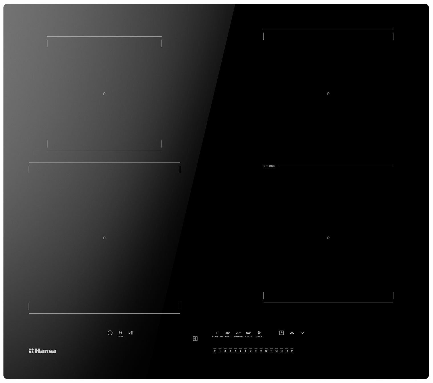 Встраиваемая электрическая варочная панель Hansa BHI67606
