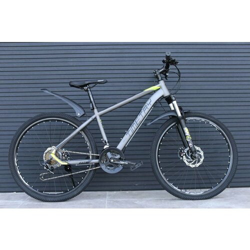 Велосипед Richiesto ТТ094 24s 26 горный стальная рама для активного отдыха Взрослый Подростковый серый 2338300₽