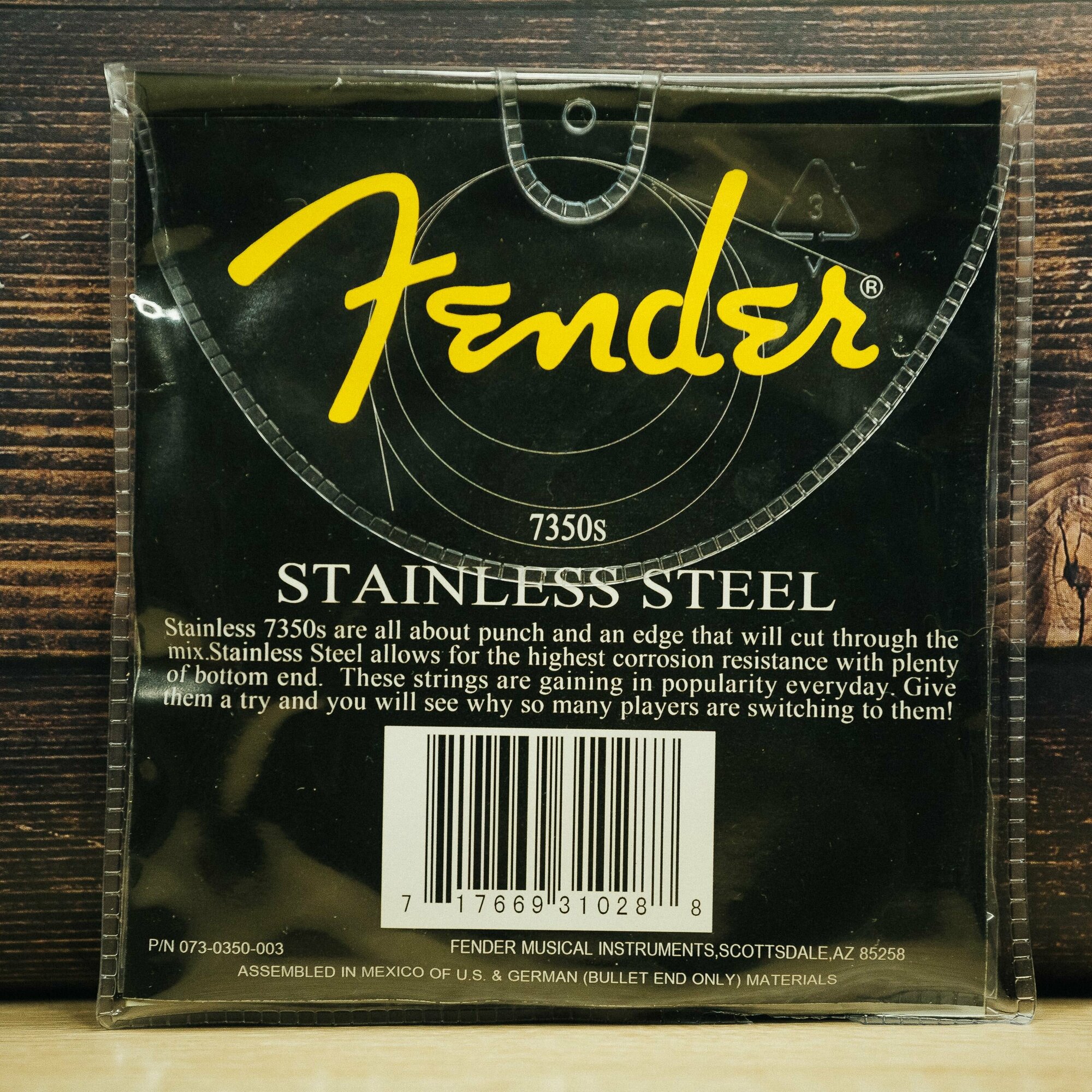 Струны для бас-гитары FENDER STAINLESS BASS 40-95