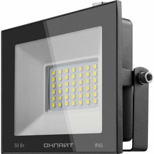 Прожектор светодиодный онлайт OFL-50-4K-BL-IP65-LED, 50 Вт