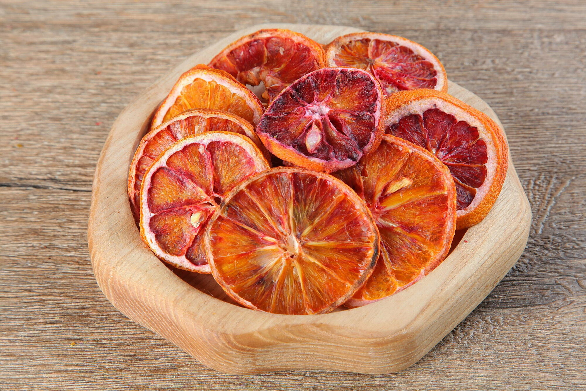 фото Апельсин красный фруктовые чипсы сушеные без сахара 100 гр/фрипсы/вяленые слайсы Mealshop