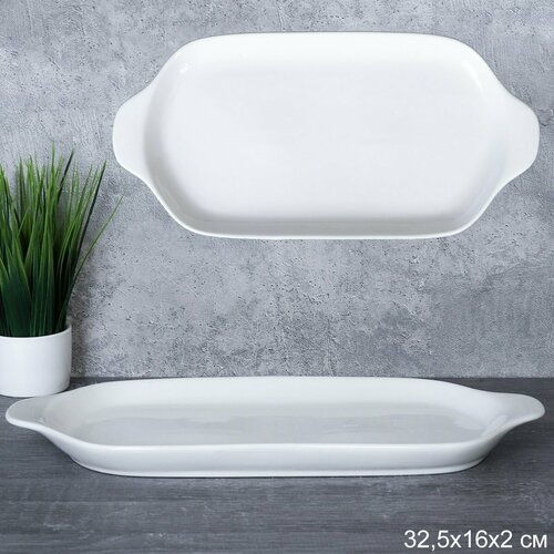 Блюдо прямоугольное сервировочное 327х152 см 450₽