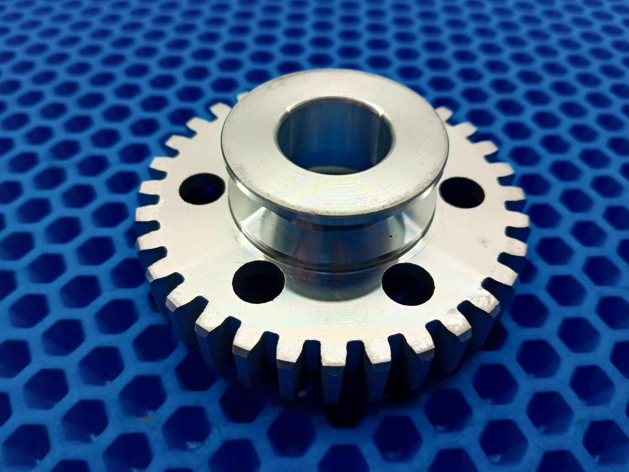 фото Ролик-шестерня ведомый культиватора FORZA МК 85 (алюминиевая)