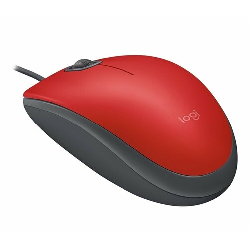 Мышь Logitech Mouse M110 Silent USB Red Ret 1057₽