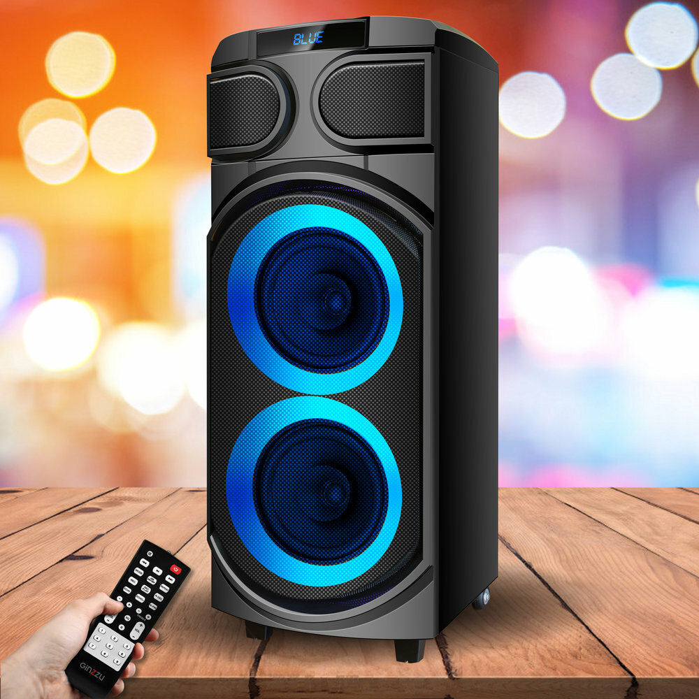 Переносная Bluetooth MIDI-система Ginzzu GM-203, черного цвета