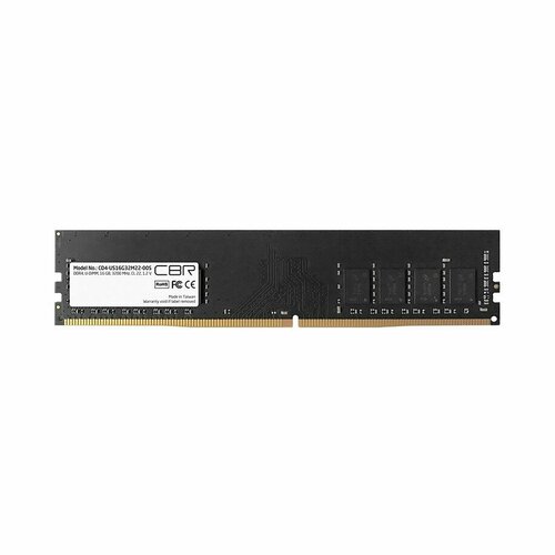 Cbr Модуль памяти DDR4 DIMM UDIMM 16GB CD4-US16G26M19-00S PC4-21300 2666MHz CL19 12V Micron SDRAM single rank OEM RTL 506100₽