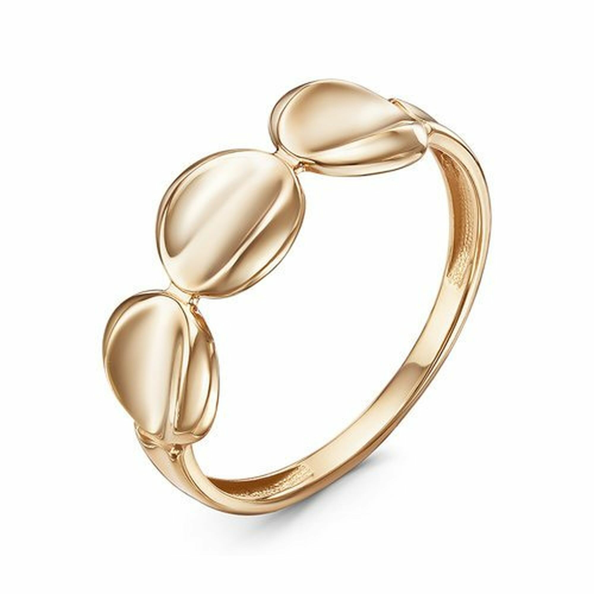 Кольцо Diamant online, красное золото, 585 проба