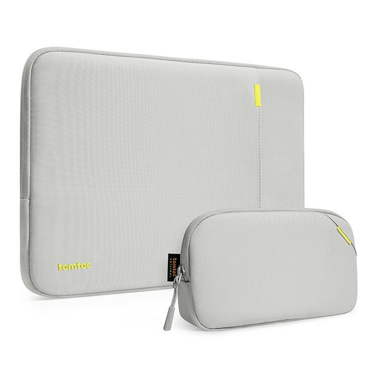 Tomtoc чехол-папка для ноутбука до 15", набор 2-в-1 Defender-A13 Gray