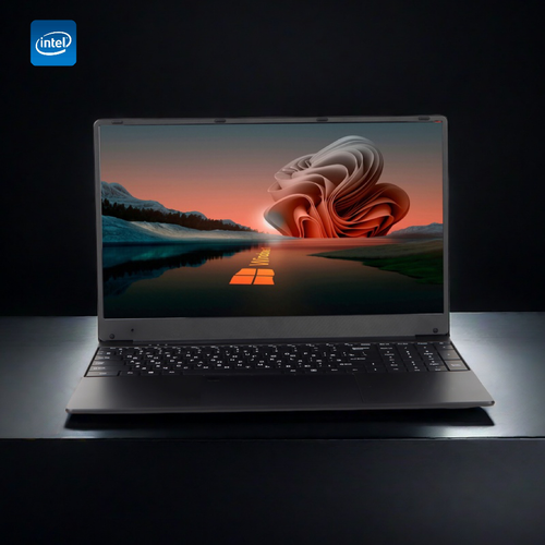 Ноутбука 156 Intel Celeron processor N5095 RAM 16 ГБ SSD 1024 ГБ Intel UHD Graphics Windows11 Черный Русская раскладка Студенческие игры ноутбуки IPS Full HD 1920x1080 35800₽