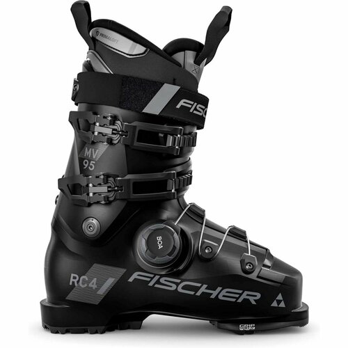Ботинки FISCHER RC4 95 MV BOA VAC (24/25) Ice Grey, 26,5 см серый, черный, размер 26.5, 41, 41.5