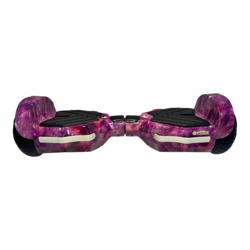 Гироскутер Griffin 6.5 в подарочной коробке и функцией сопряжения с телефоном, фиолетовый космос