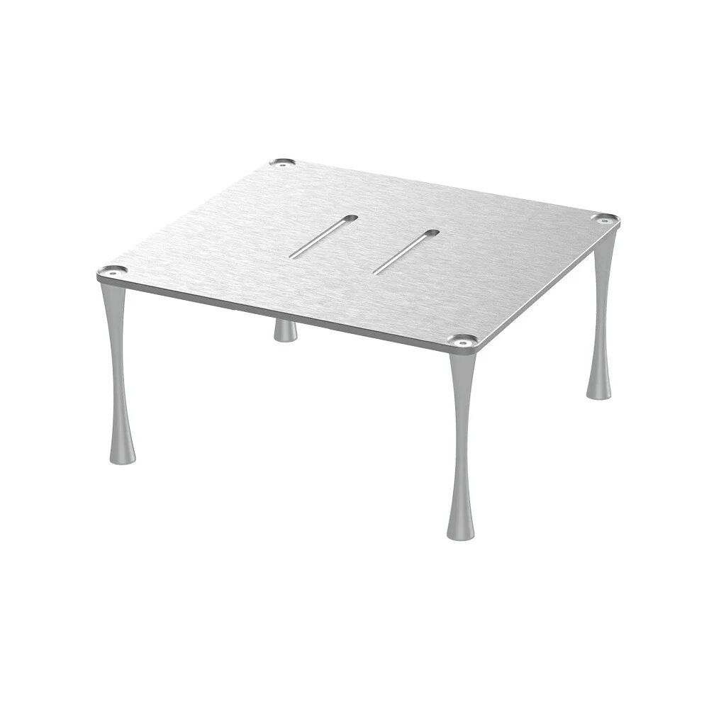 Дисплей-стойка под hi-fi аппаратуру ddHiFi HS300-15 silver (опорные ножки h 15 см)