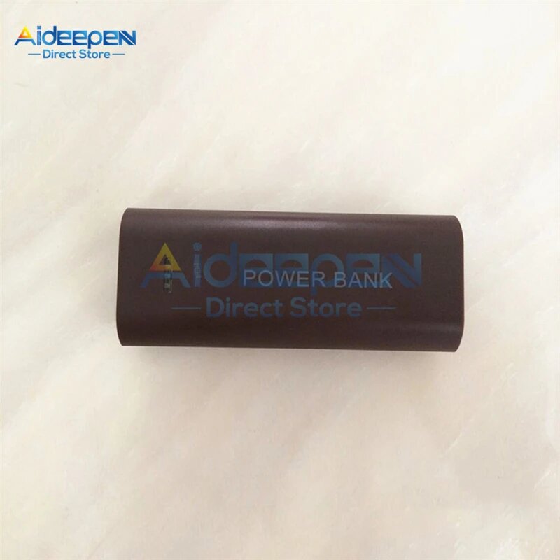 5600 мАч 2X 18650 USB внешний аккумулятор зарядное устройство чехол DIY коробка для iPhone для Смартфона MP3 Электронная мобильная зарядка DC 5V 1A black