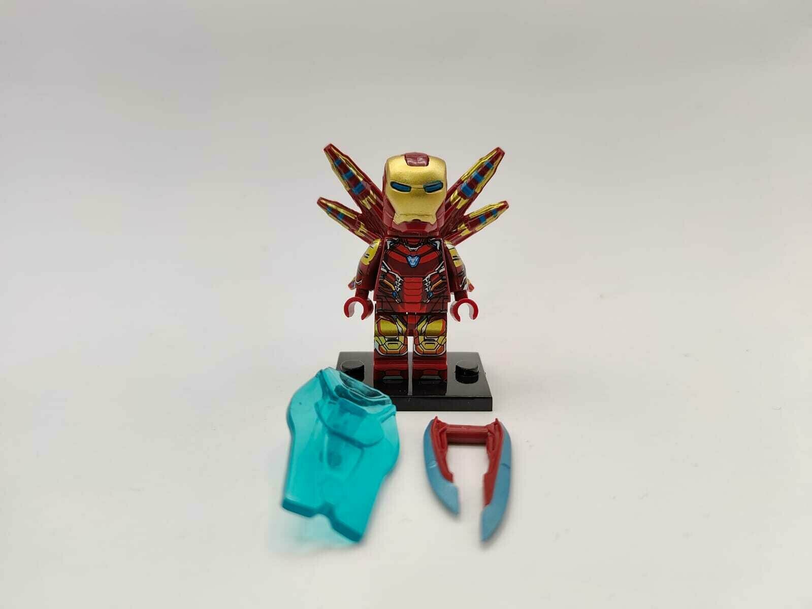 Минифигурка "Железный человек", фигурка из коллекции Marvel