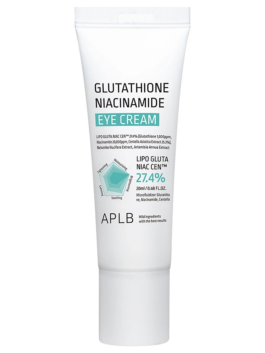 Крем для кожи вокруг глаз с глутатионом и ниацинамидом APLB Glutathione Niacinamide Eye Cream 20 мл